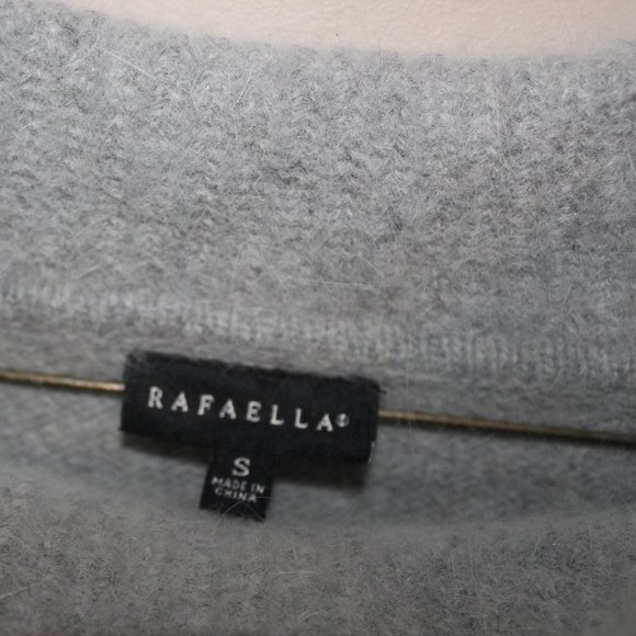 Angora/Wool blend Cowl Neck Sweater - Picture 3 of 4